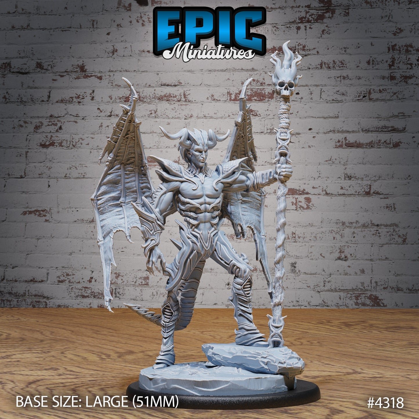 Devil Lord (4 Variants Available) - Epic Miniatures