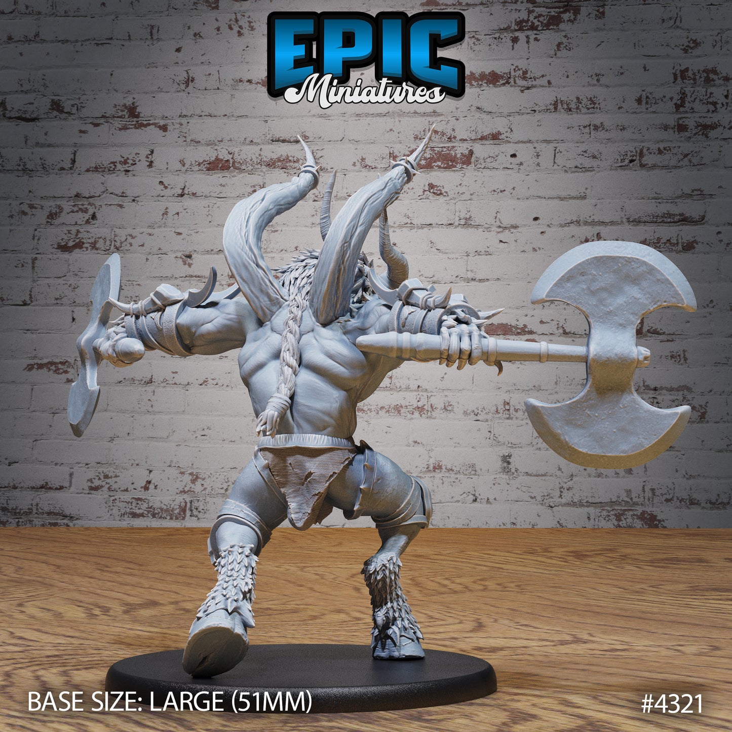 Red Demon (3 Variants Available) - Epic Miniatures