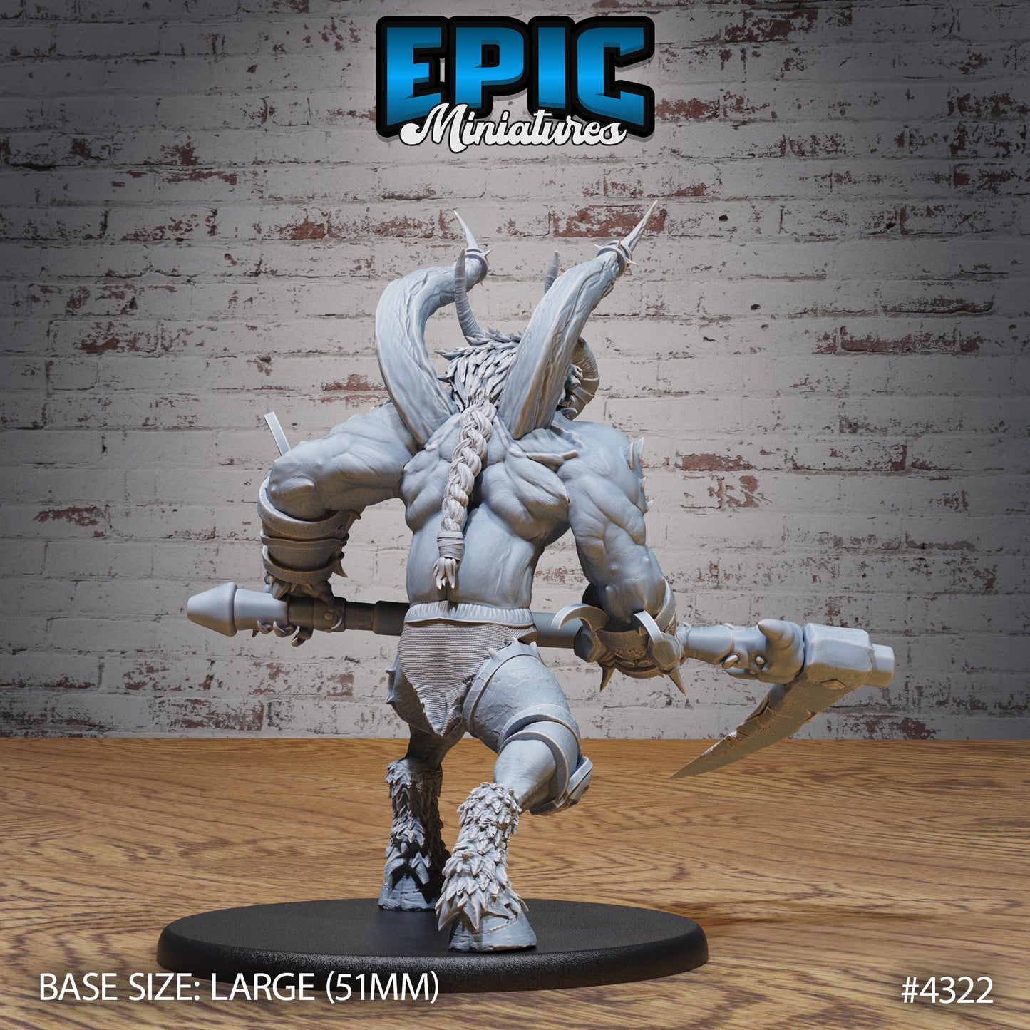 Red Demon (3 Variants Available) - Epic Miniatures