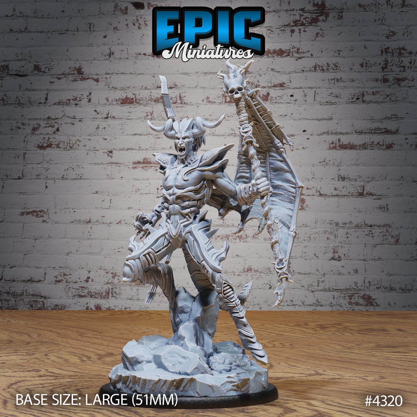 Devil Lord (4 Variants Available) - Epic Miniatures