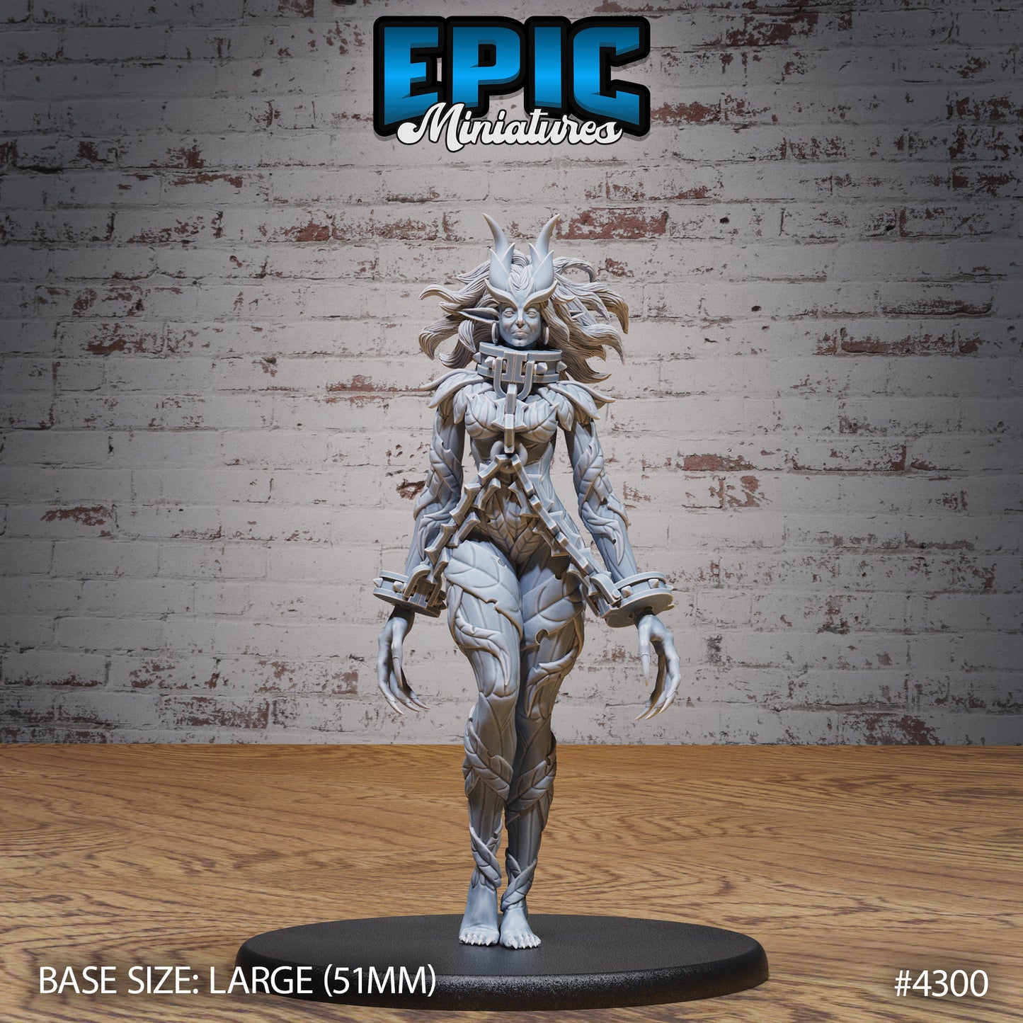 Imprisoned Demoness (3 Variants Available) - Epic Miniatures