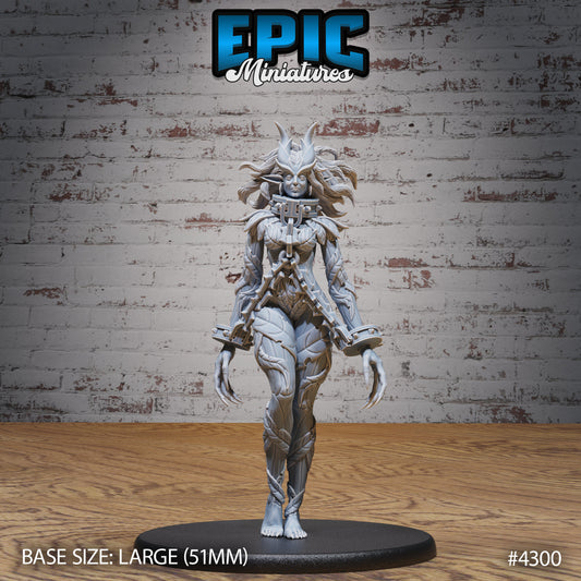 Imprisoned Demoness (3 Variants Available) - Epic Miniatures