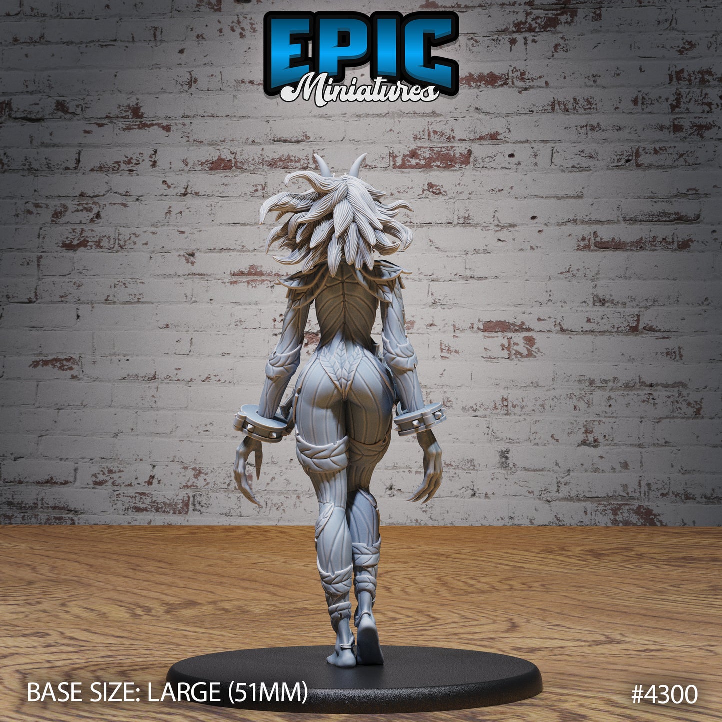 Imprisoned Demoness (3 Variants Available) - Epic Miniatures