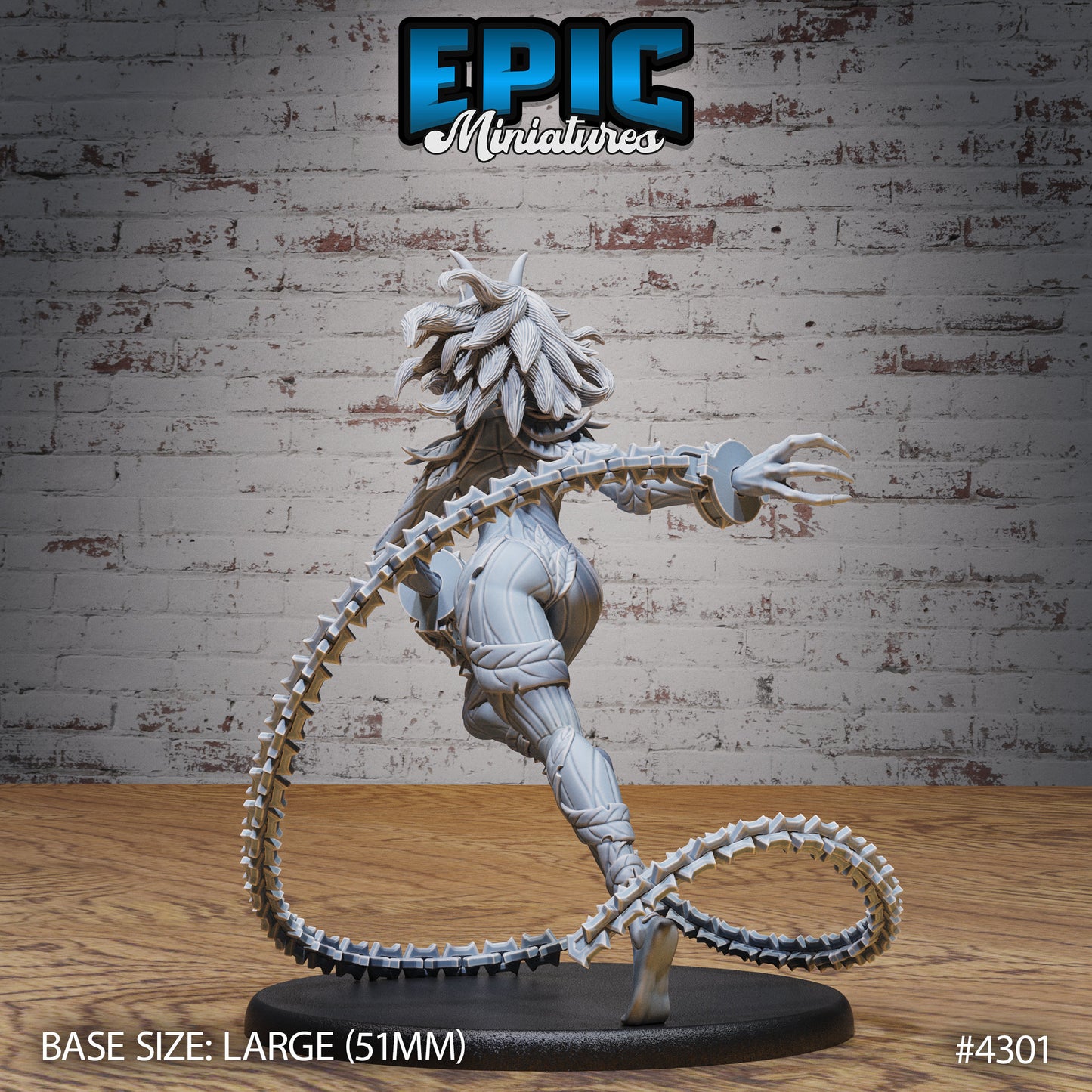 Imprisoned Demoness (3 Variants Available) - Epic Miniatures