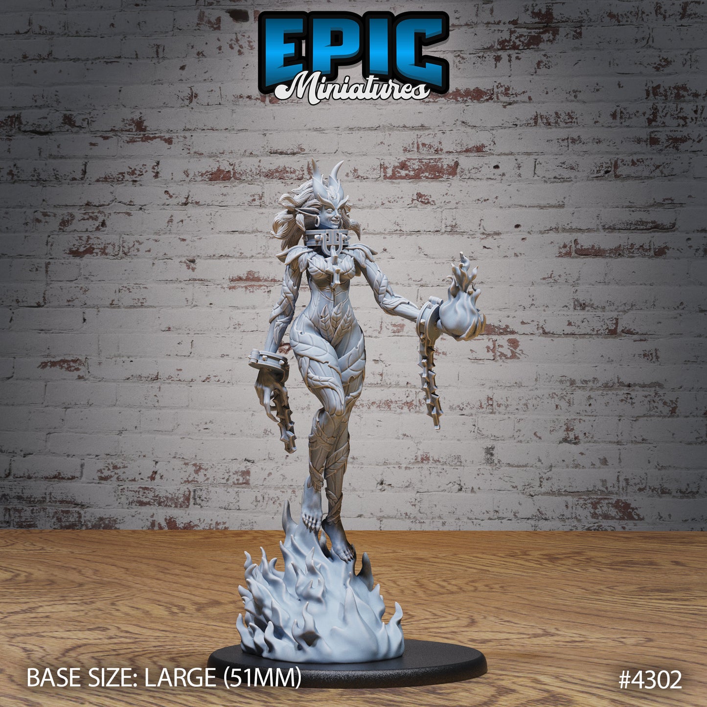 Imprisoned Demoness (3 Variants Available) - Epic Miniatures