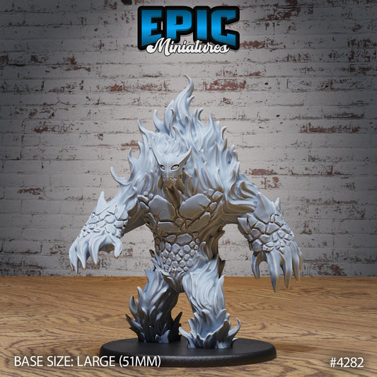 Fire Elemental (3 Variants Available) - Epic Miniatures