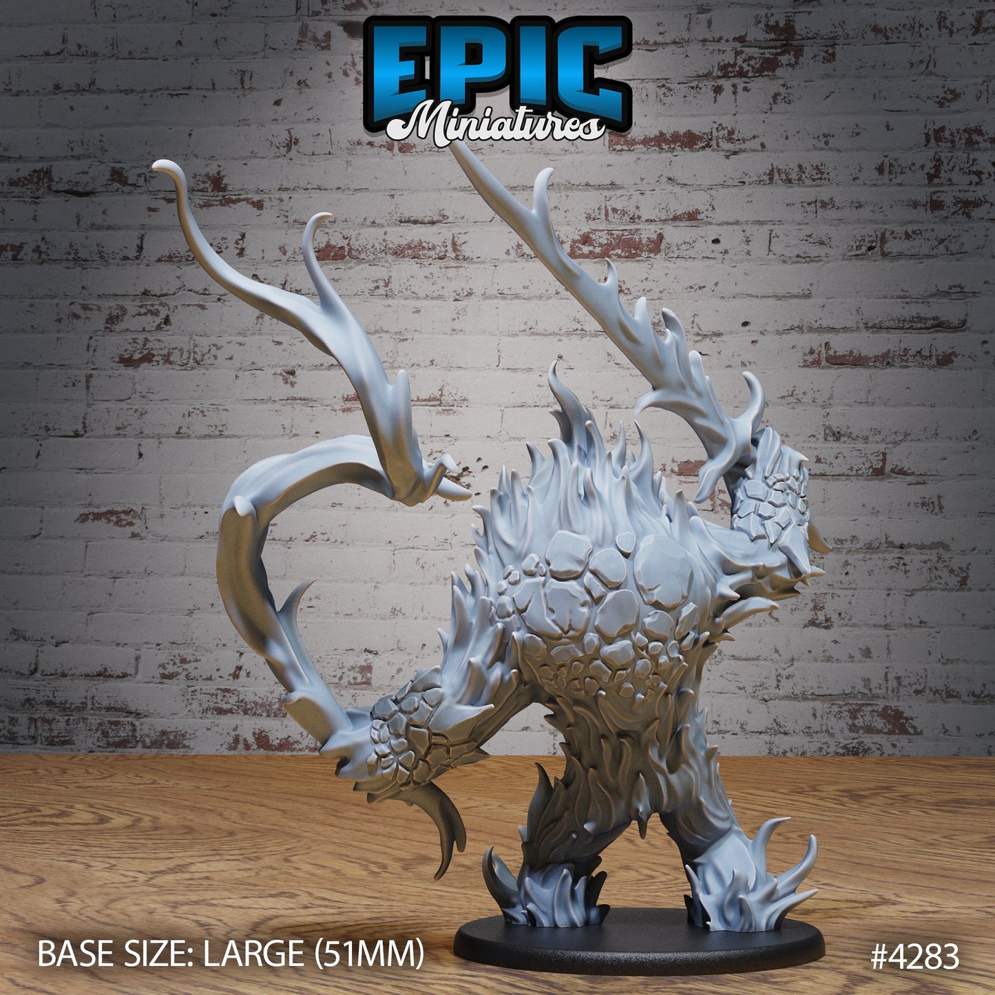 Fire Elemental (3 Variants Available) - Epic Miniatures