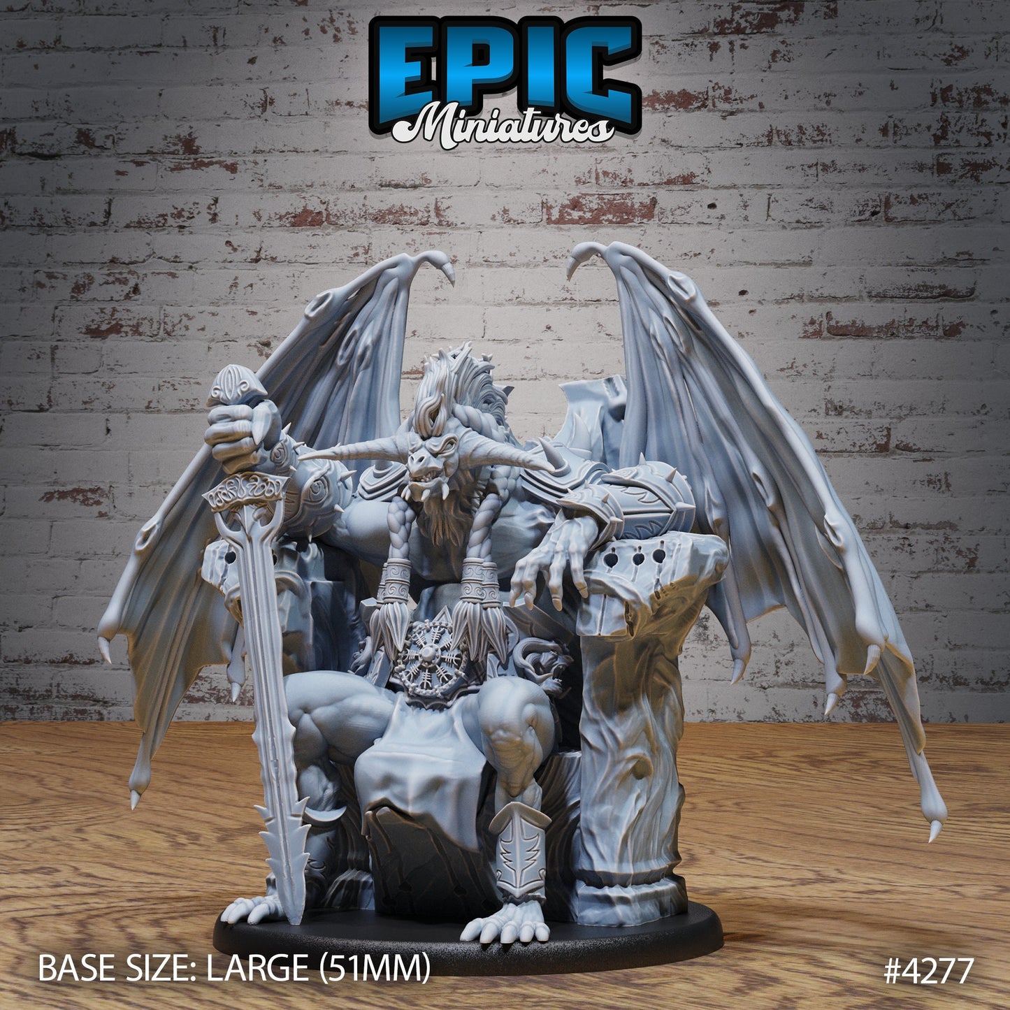 Ice Balrog (3 Variants Available) - Epic Miniatures