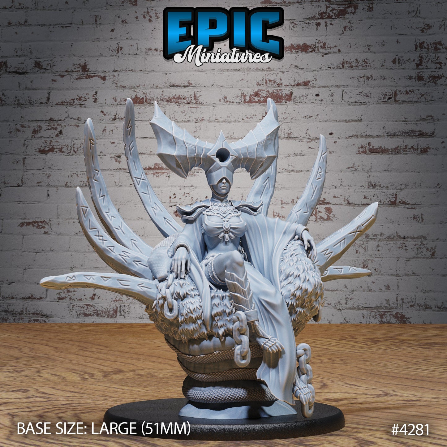 Cult Goddess (3 Variants Available) - Epic Miniatures