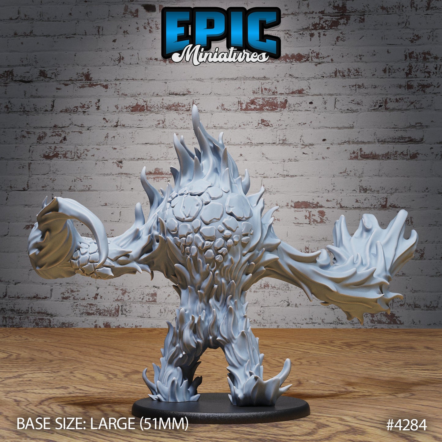 Fire Elemental (3 Variants Available) - Epic Miniatures