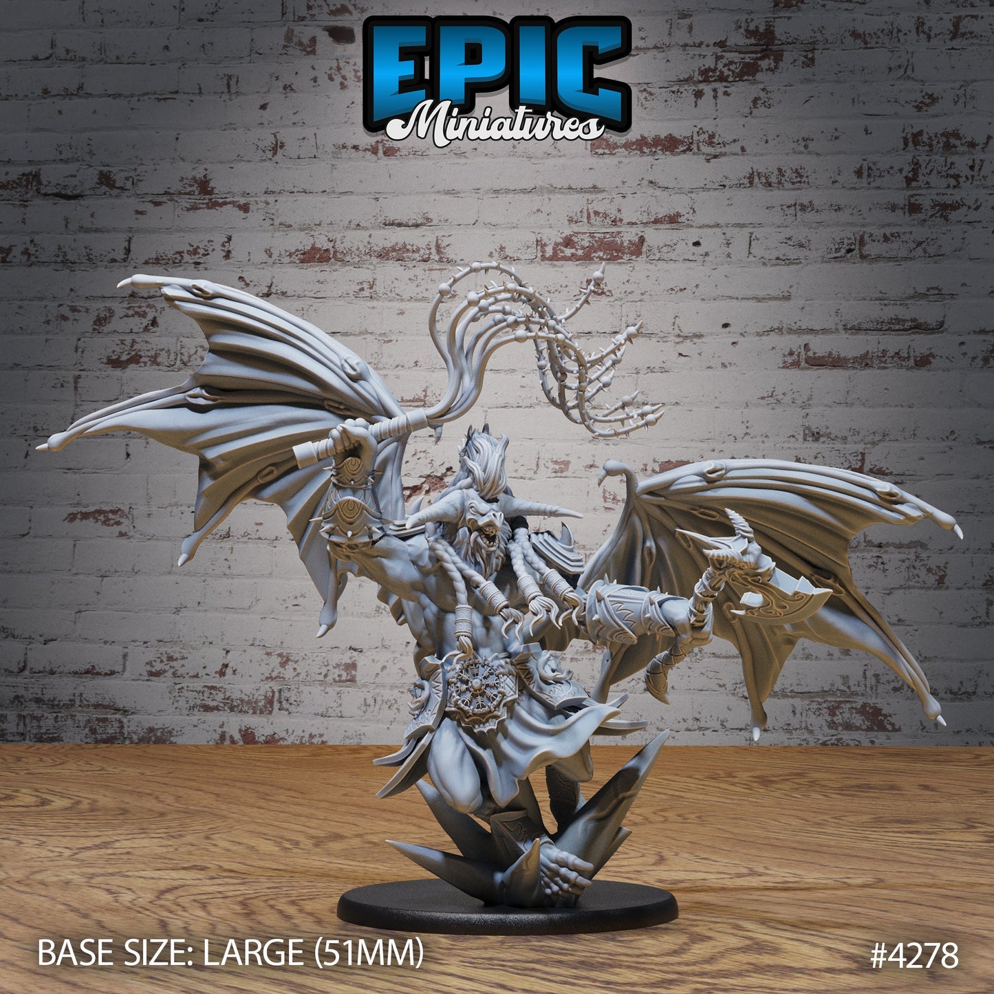 Ice Balrog (3 Variants Available) - Epic Miniatures