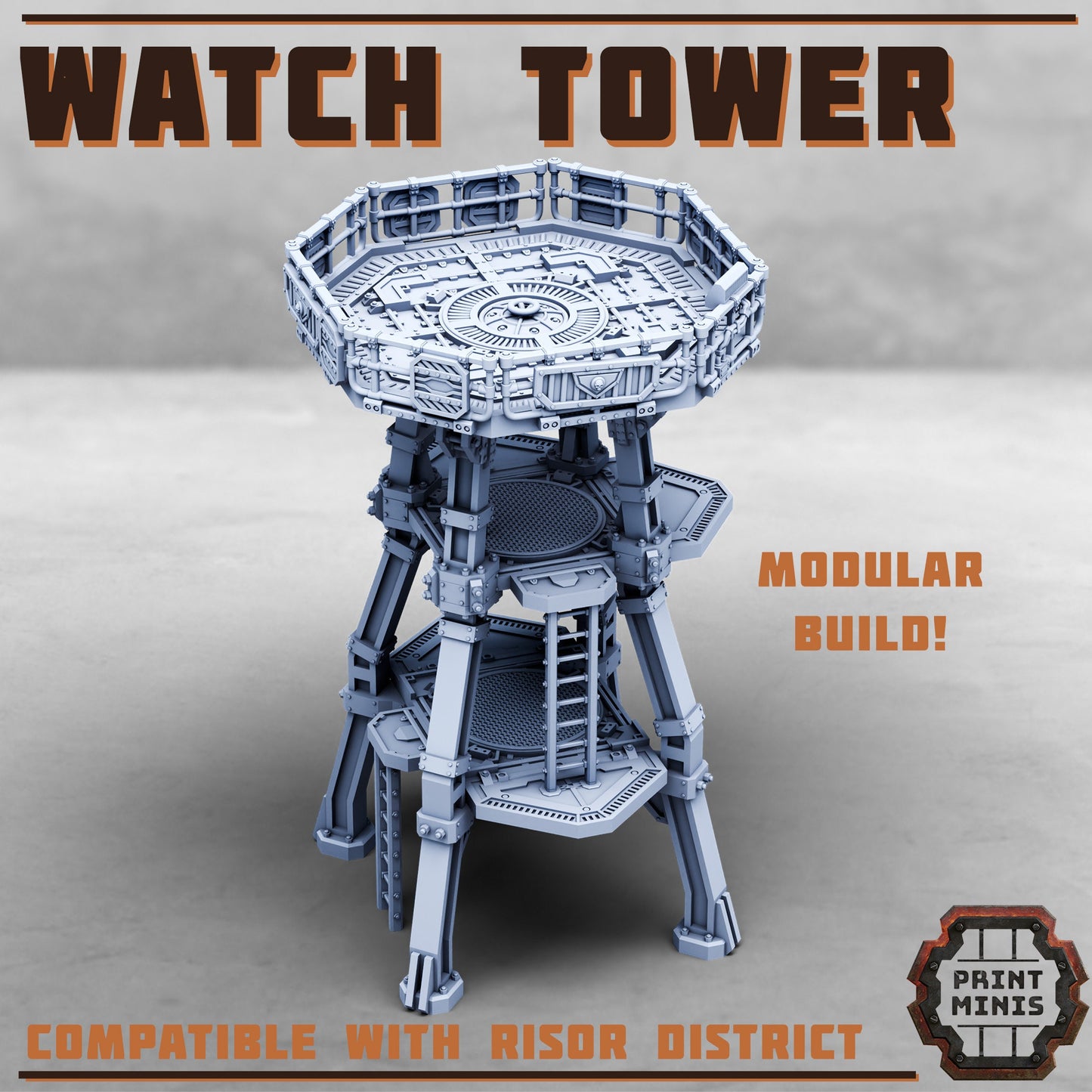 Watch Tower (2 Variants Available) - Print Minis