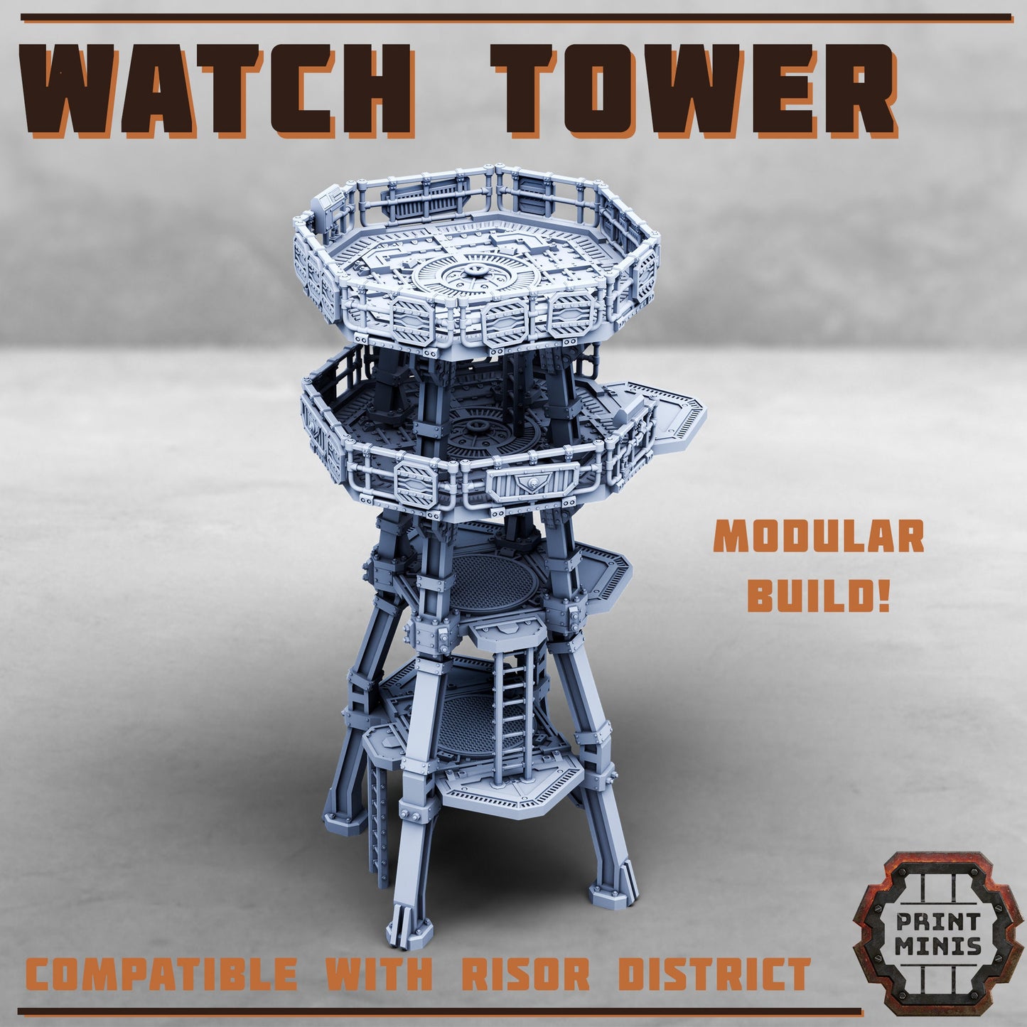 Watch Tower (2 Variants Available) - Print Minis