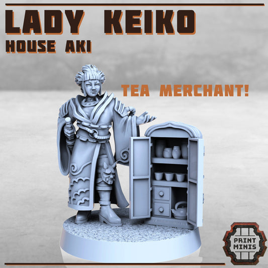 Lady Keiko (2 Variants Available) - Print Minis