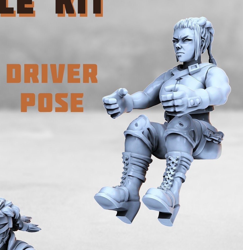 Bitter Nightshades, Vehicle Riders (3 Variants Available) - Print Minis