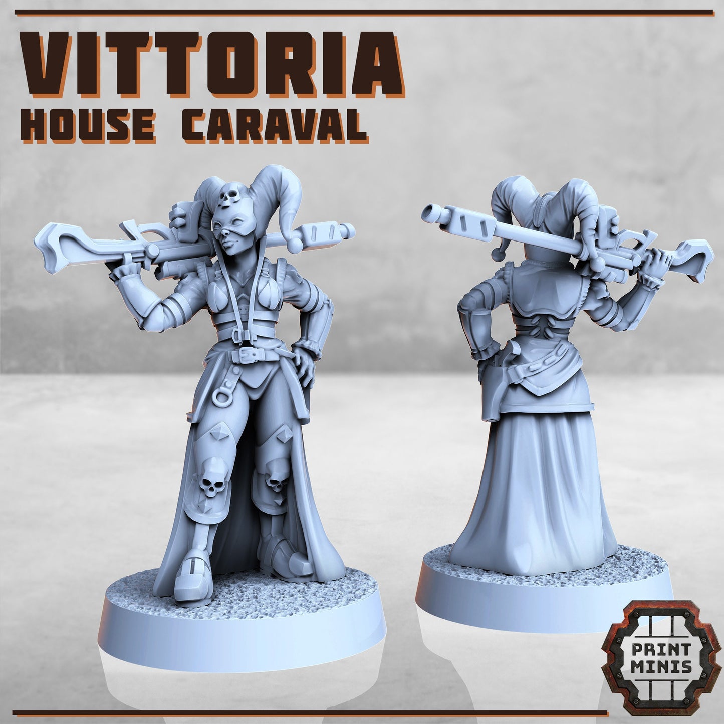 House Caraval, Twin Sisters (2 Variants Available) - Print Minis