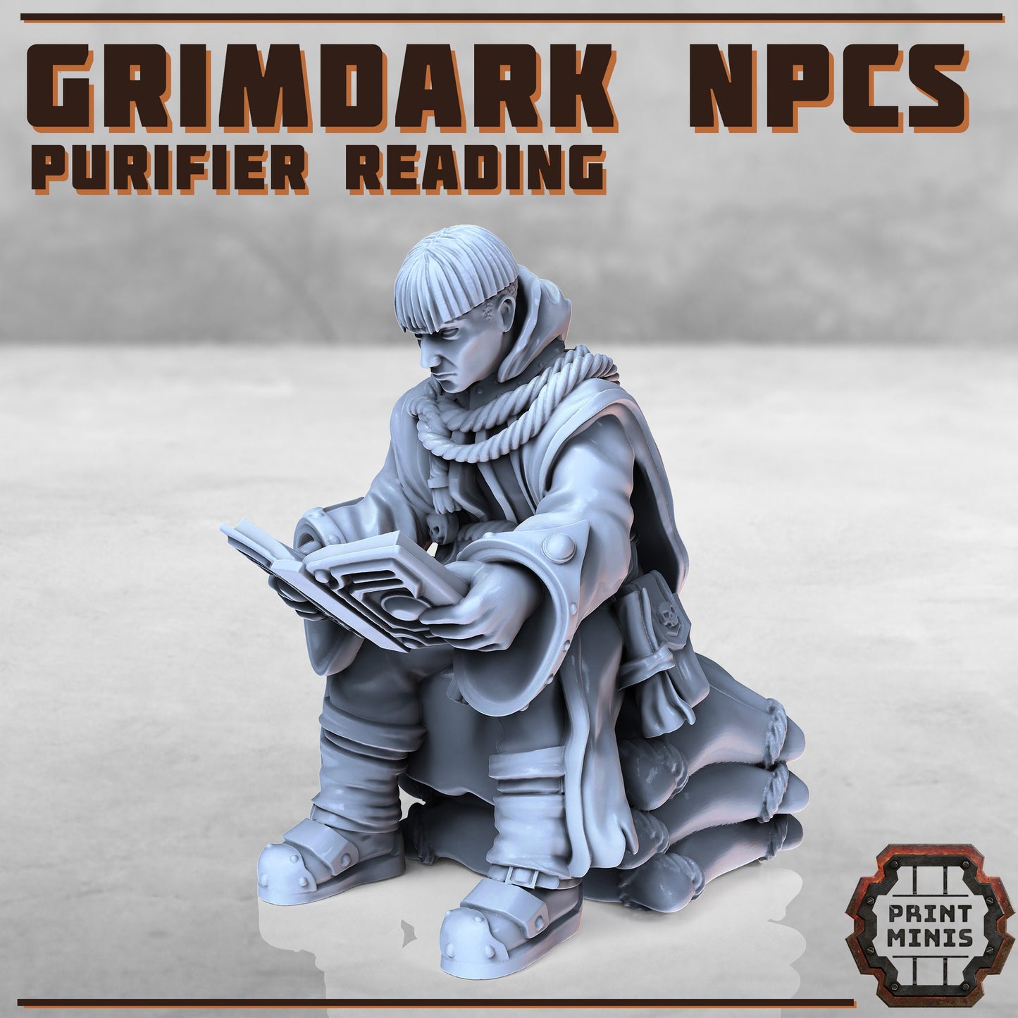 Grimdark NPCs (7 Variants Available) - Print Minis