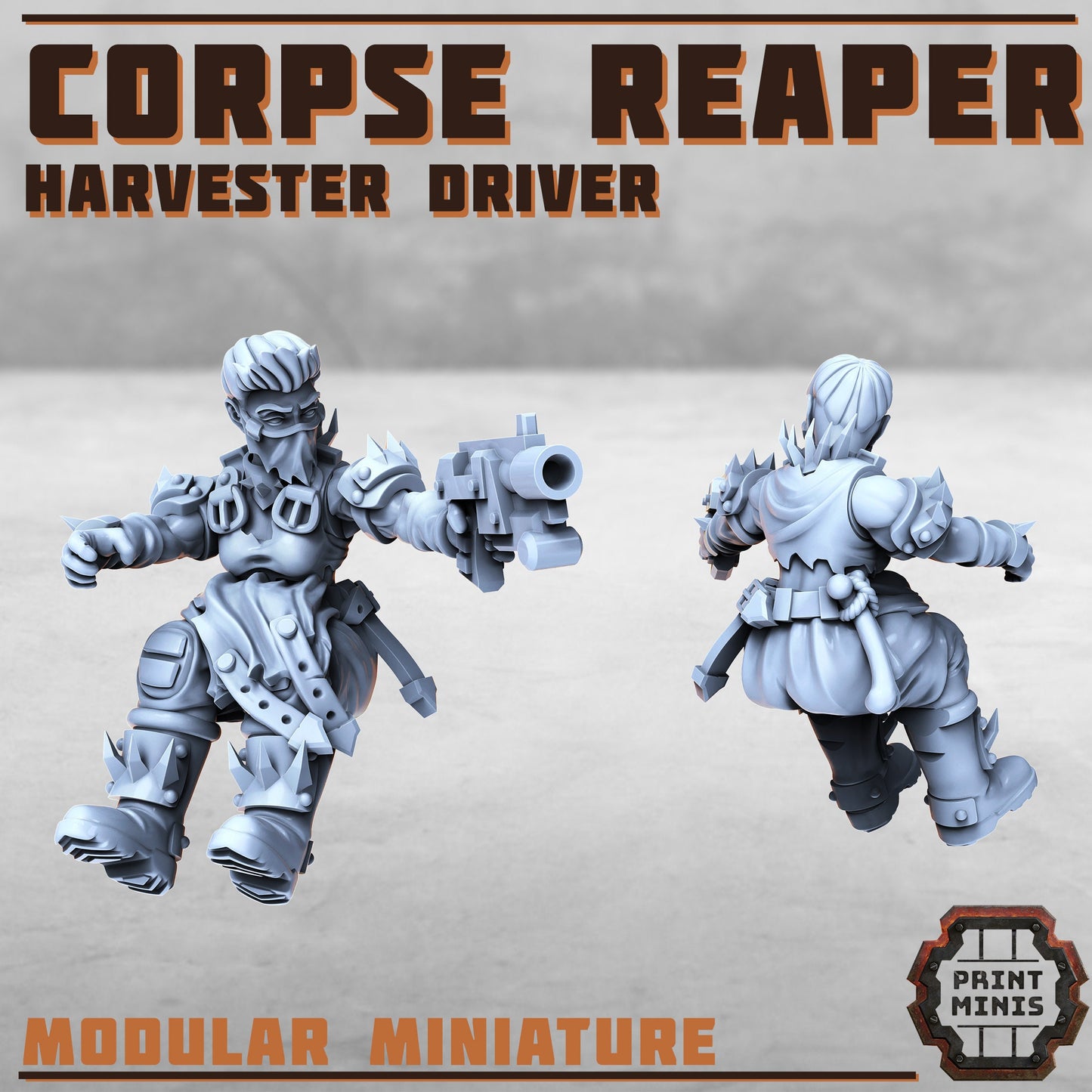 Corpse Reaver, Harvester Driver - Print Minis