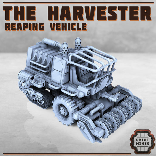 The Harvester, Reaping Vehicle - Print Minis