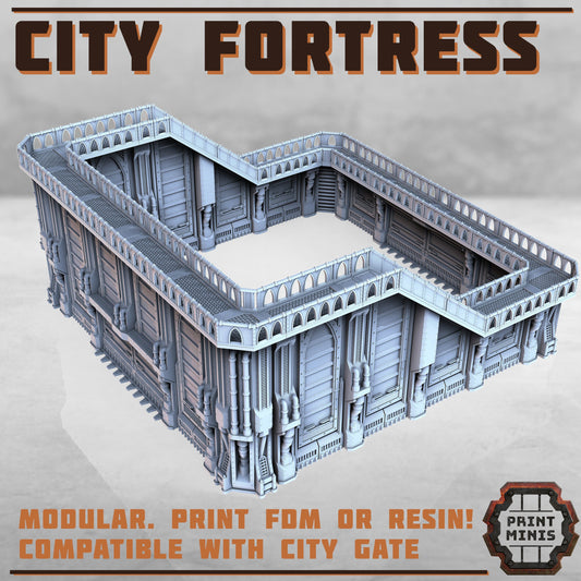 City Fortress - Print Minis