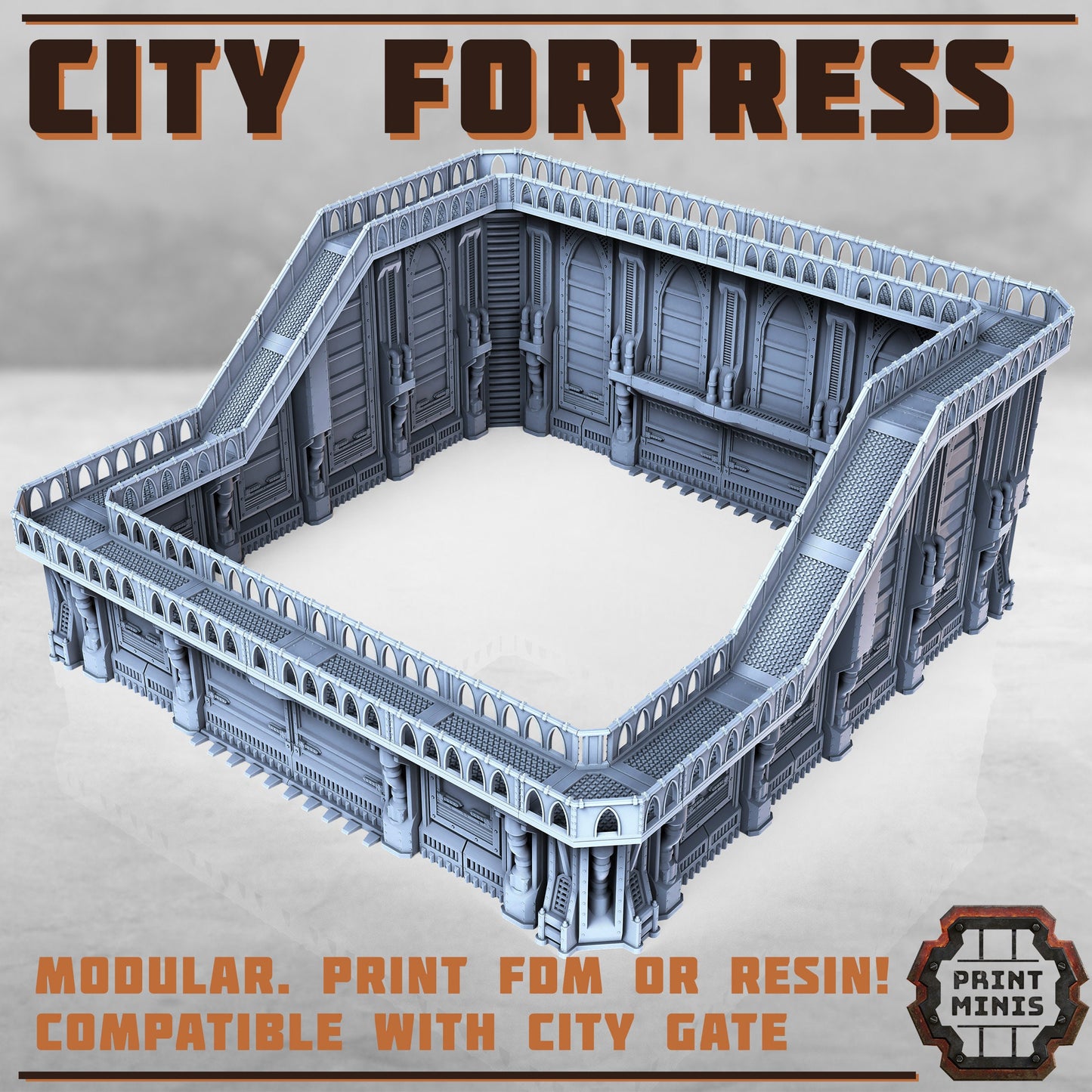 City Fortress - Print Minis