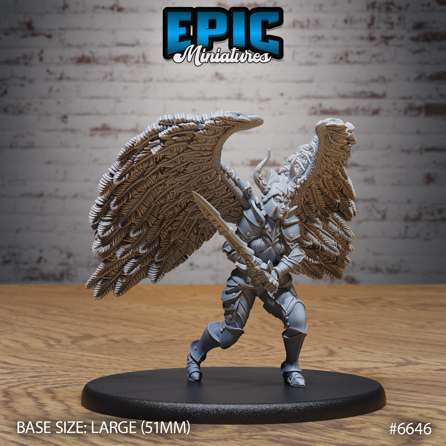 Erinyes, Feathered Devils (3 Variants Available) - Epic Miniatures
