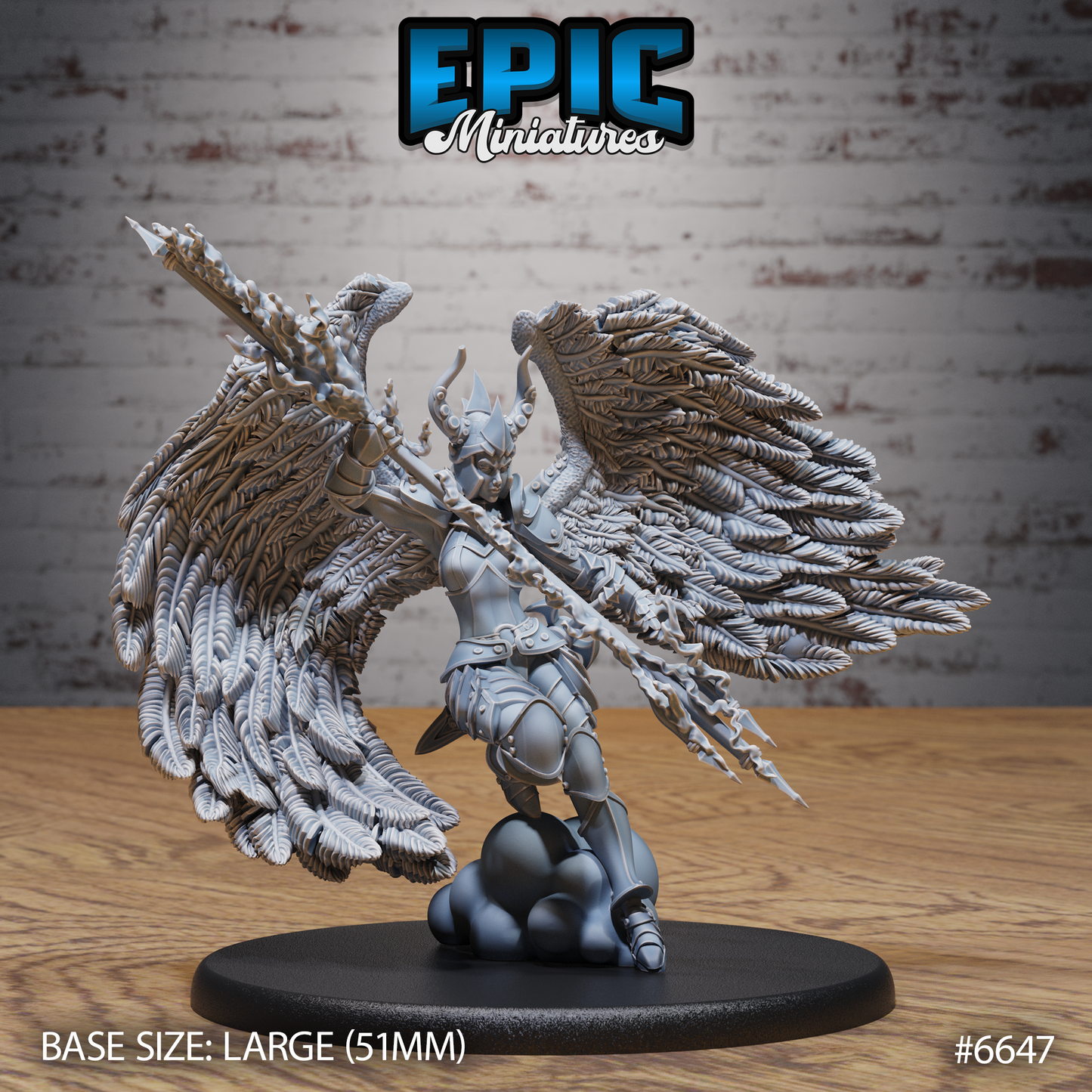 Erinyes, Feathered Devils (3 Variants Available) - Epic Miniatures