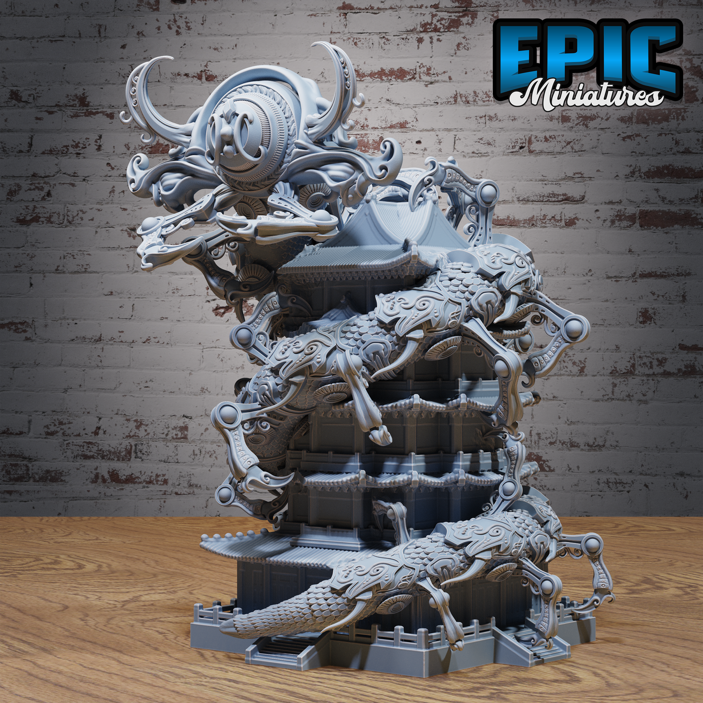 Karakuri Centipede, Asian Giant Insect Spirit - Epic Miniatures