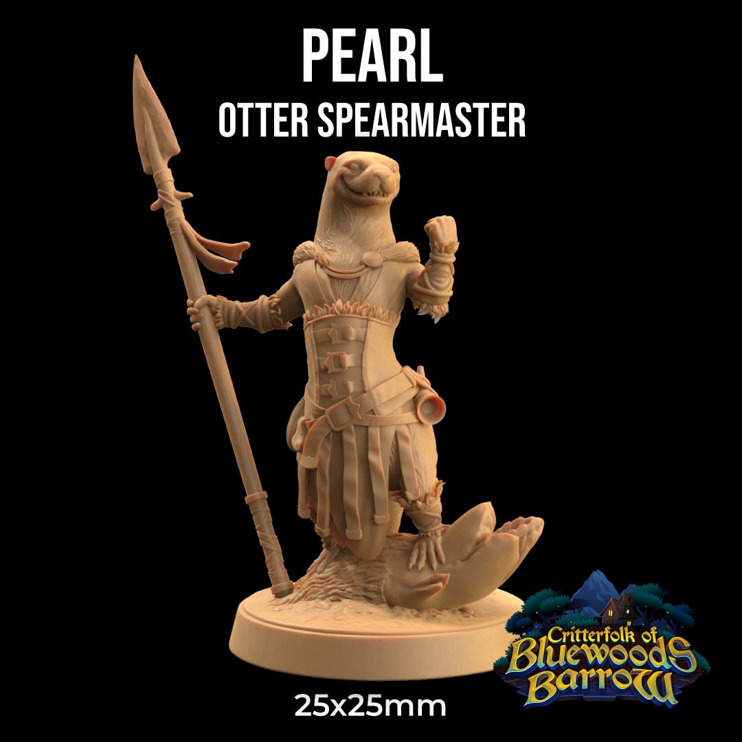 Pearl, Otter Spearmaster - Dragon Trapper's Lodge