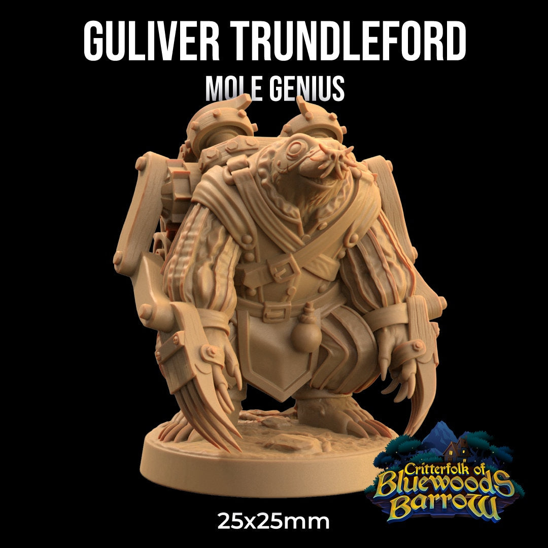 Guliver Trundleford, Mole Genius - Dragon Trapper's Lodge