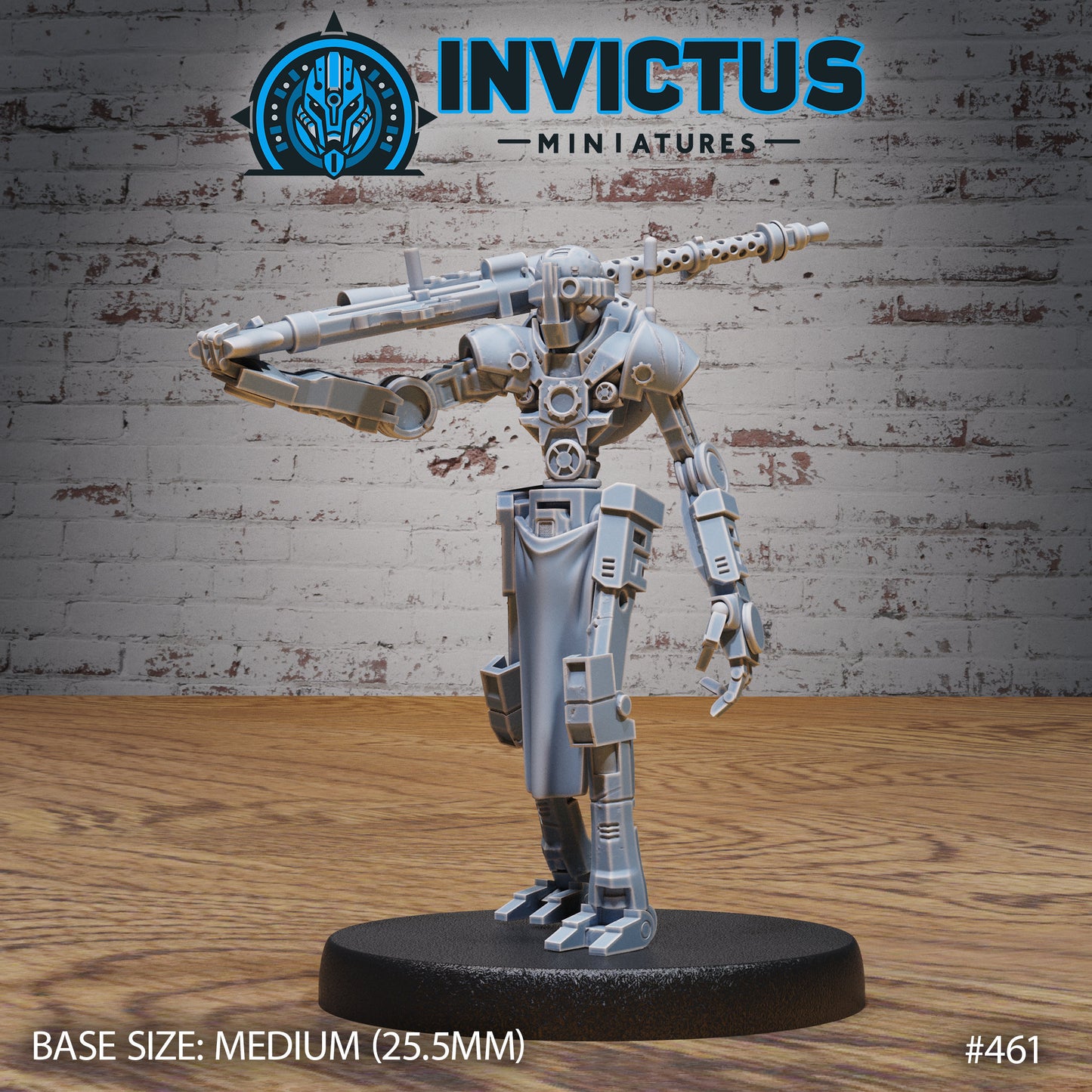 Droid Army Captain (3 Variants Available) - Invictus Miniatures