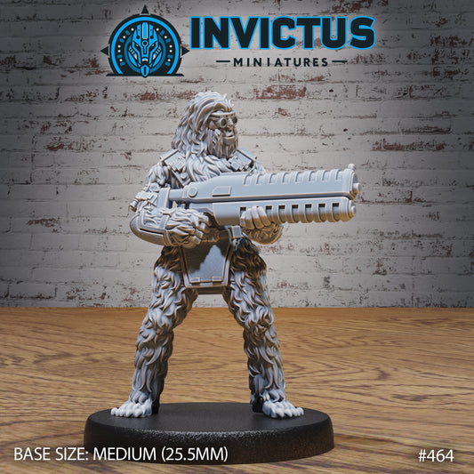 Woolly Rebel (3 Variants Available) - Invictus Miniatures