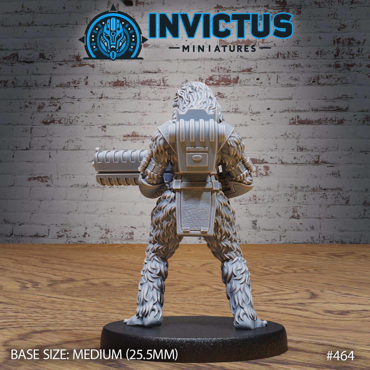 Woolly Rebel (3 Variants Available) - Invictus Miniatures