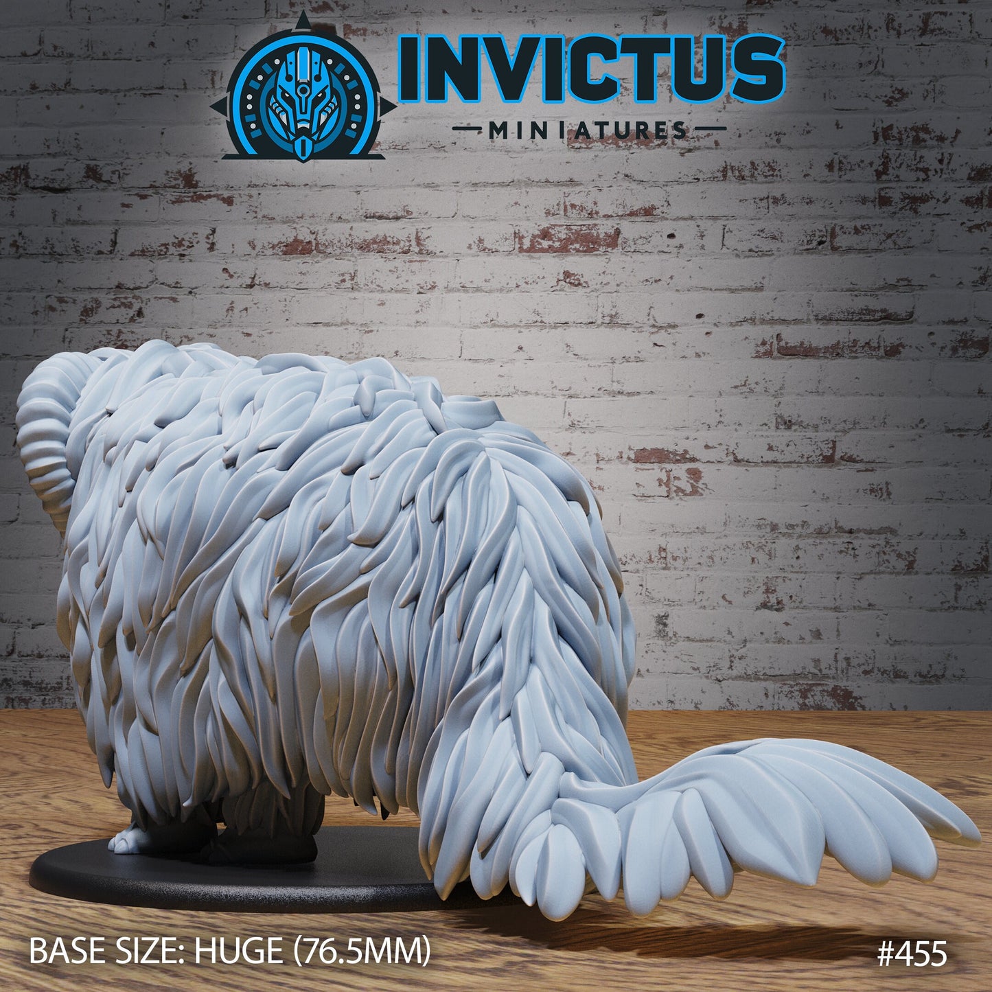 Fluffy Beast - Wild (3 Variants Available) - Invictus Miniatures