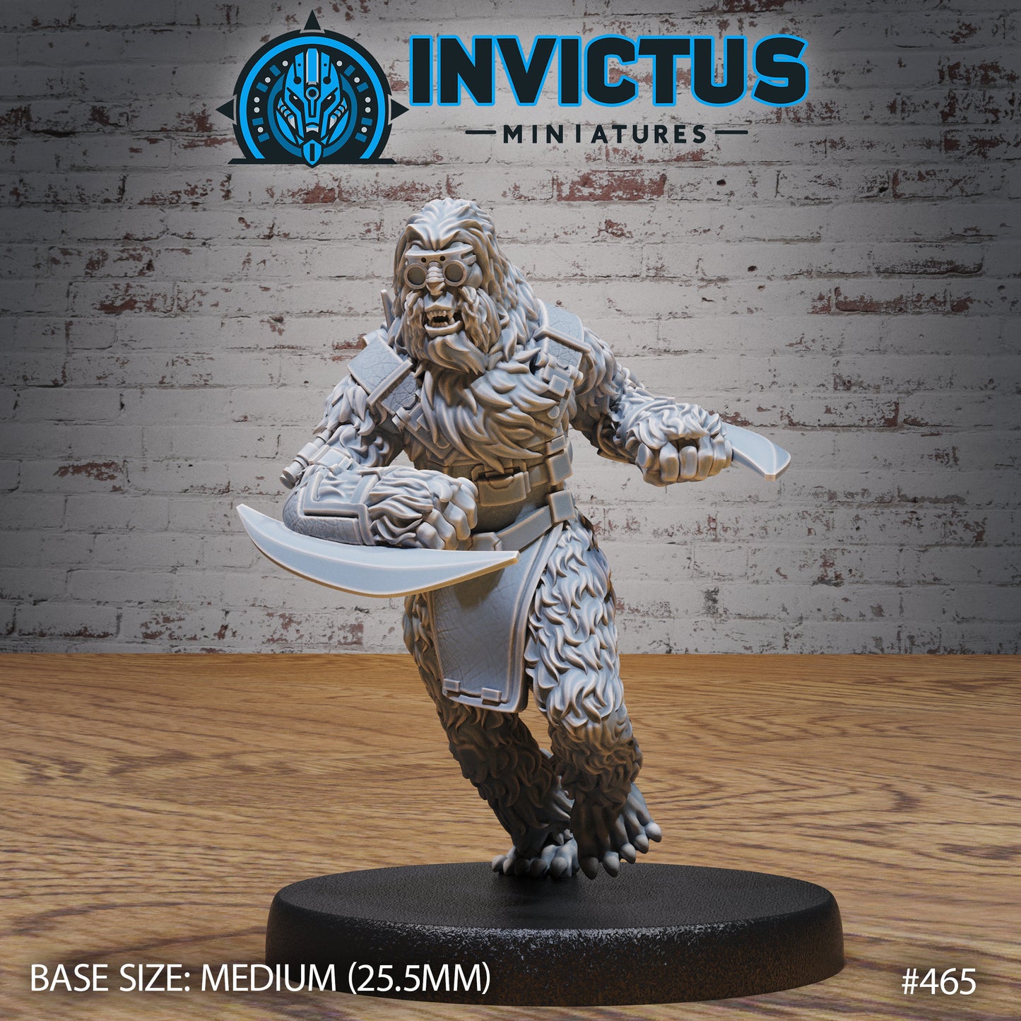 Woolly Rebel (3 Variants Available) - Invictus Miniatures