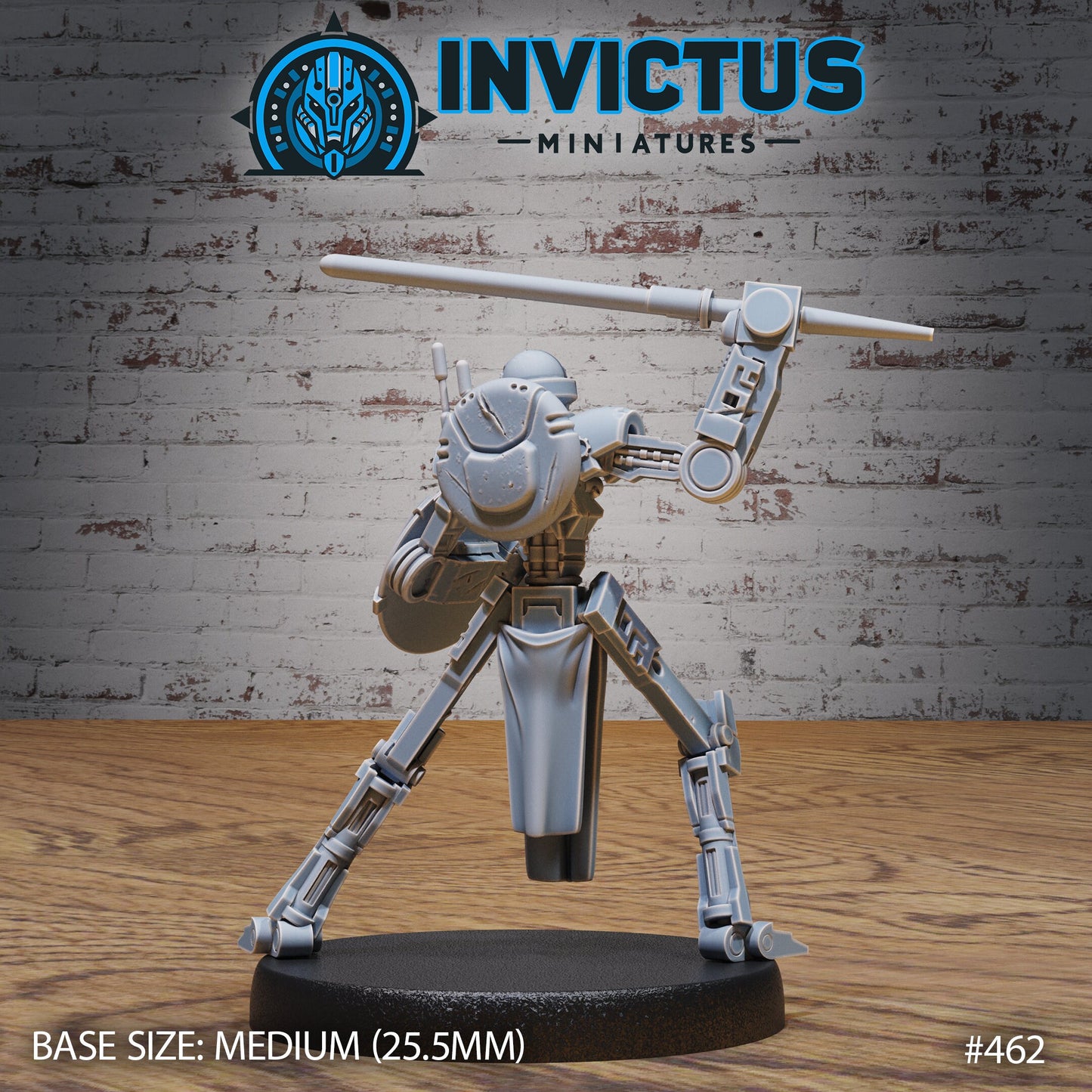 Droid Army Captain (3 Variants Available) - Invictus Miniatures