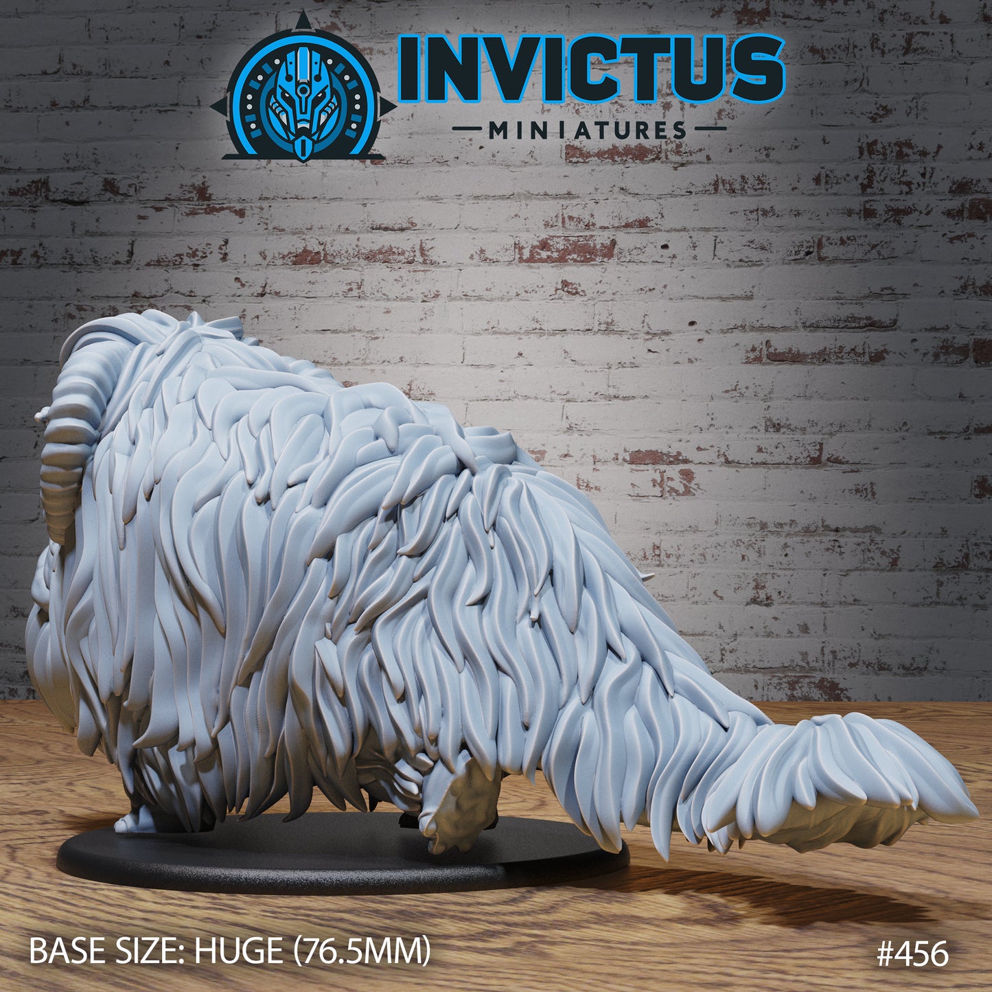 Fluffy Beast - Wild (3 Variants Available) - Invictus Miniatures