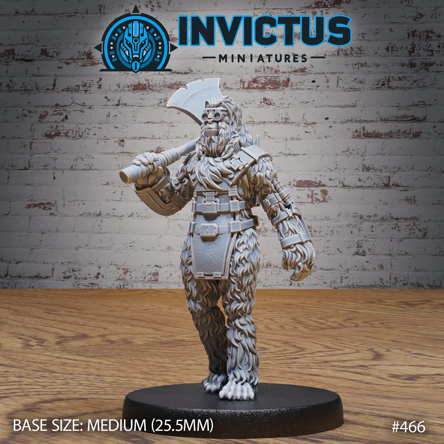 Woolly Rebel (3 Variants Available) - Invictus Miniatures