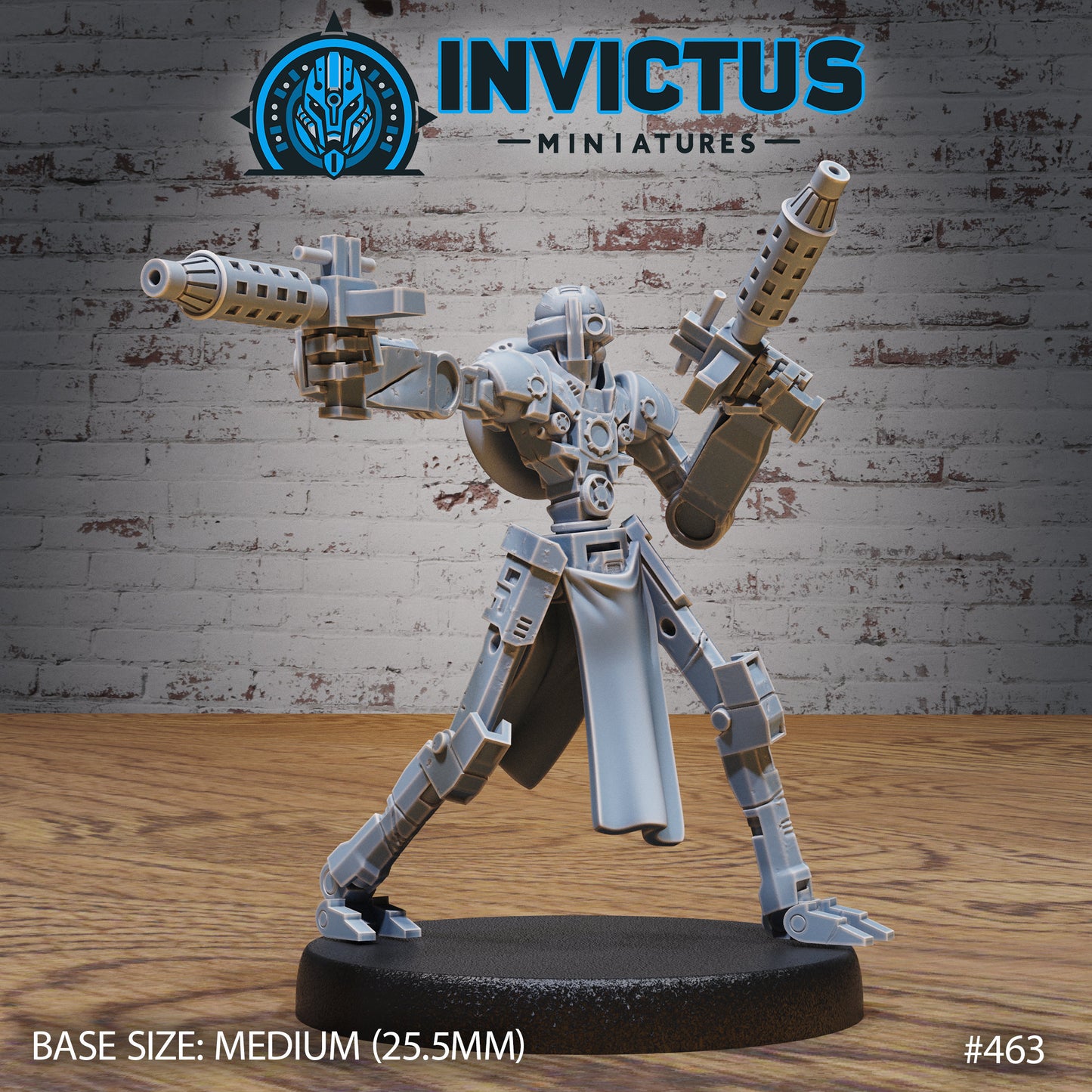 Droid Army Captain (3 Variants Available) - Invictus Miniatures