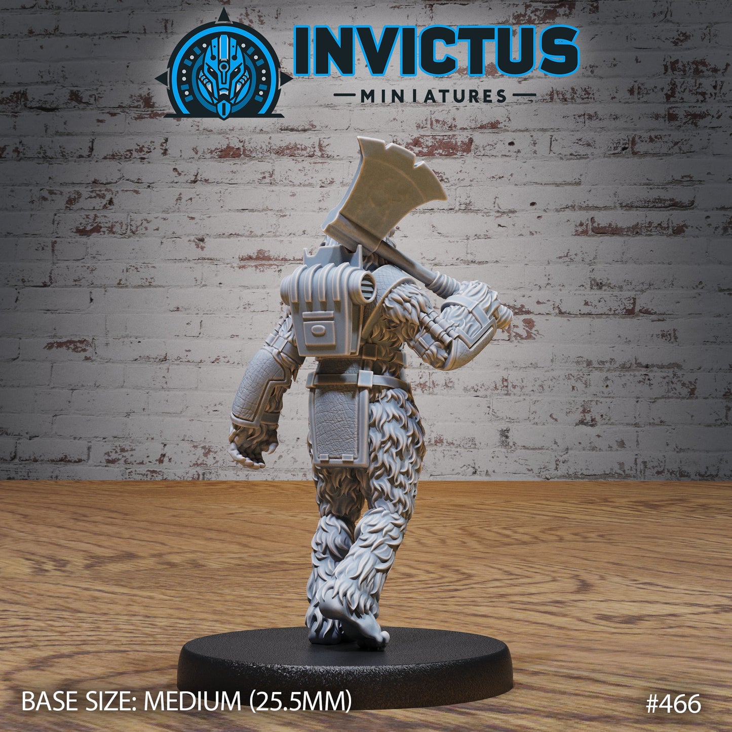 Woolly Rebel (3 Variants Available) - Invictus Miniatures