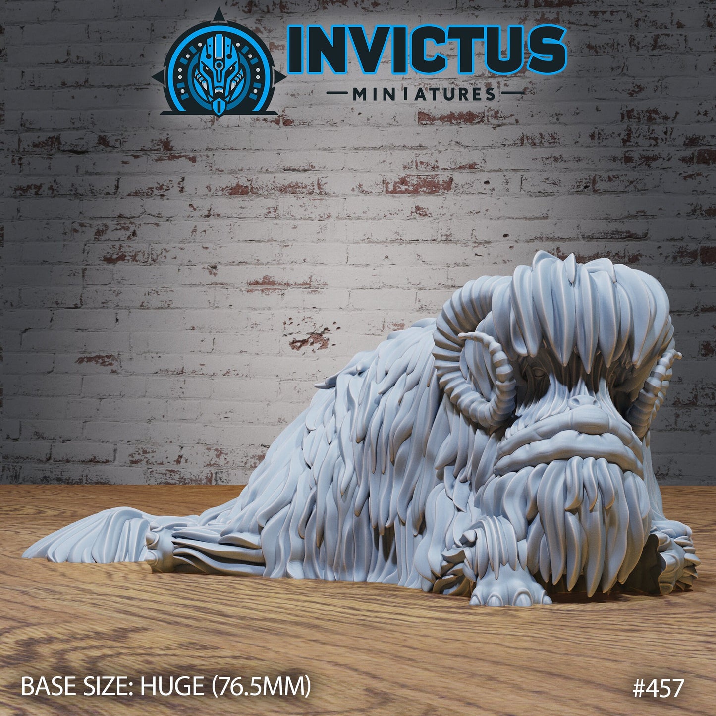 Fluffy Beast - Wild (3 Variants Available) - Invictus Miniatures