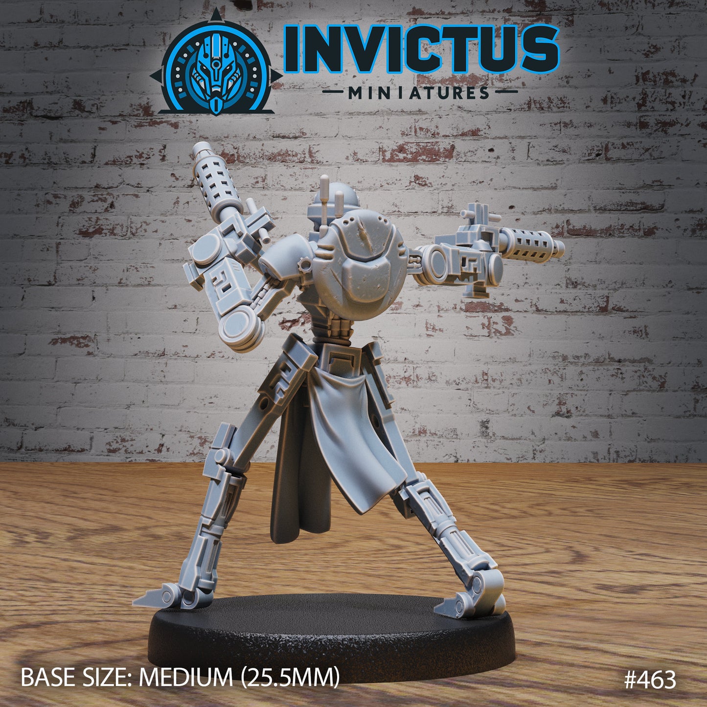 Droid Army Captain (3 Variants Available) - Invictus Miniatures