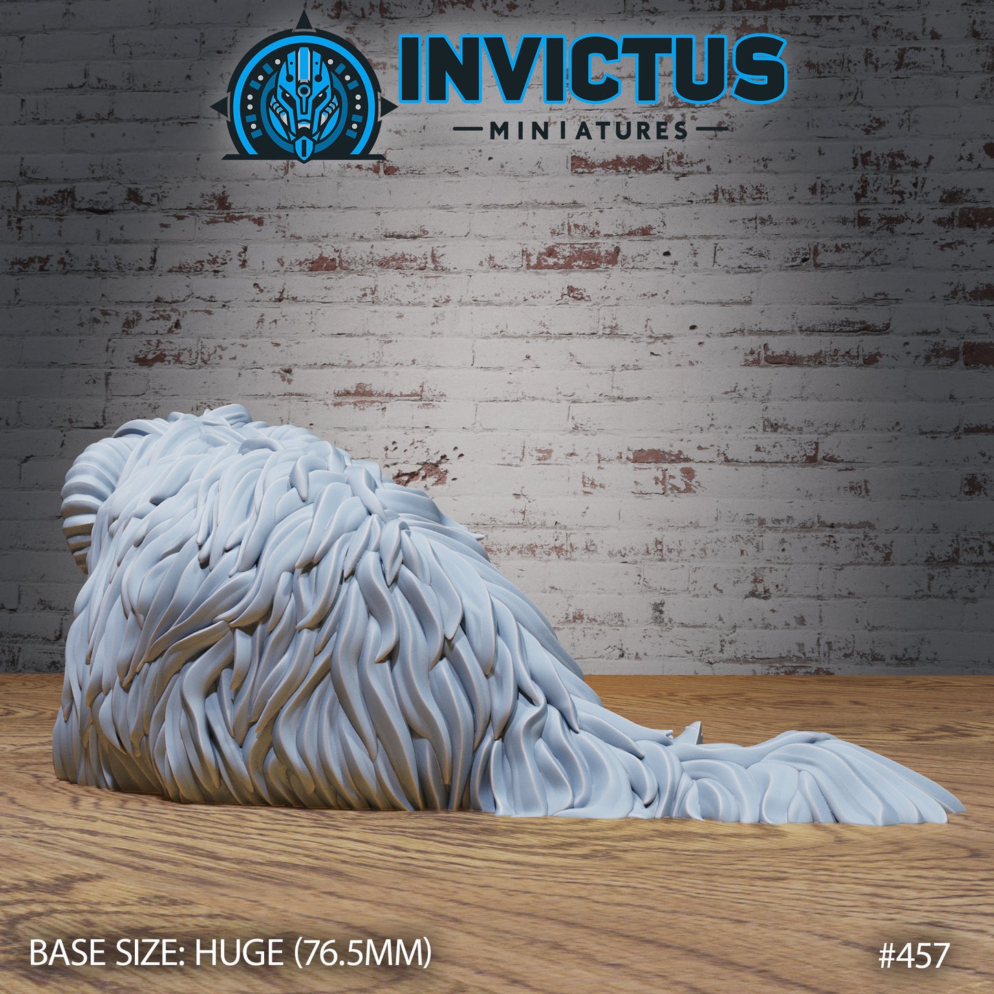 Fluffy Beast - Wild (3 Variants Available) - Invictus Miniatures