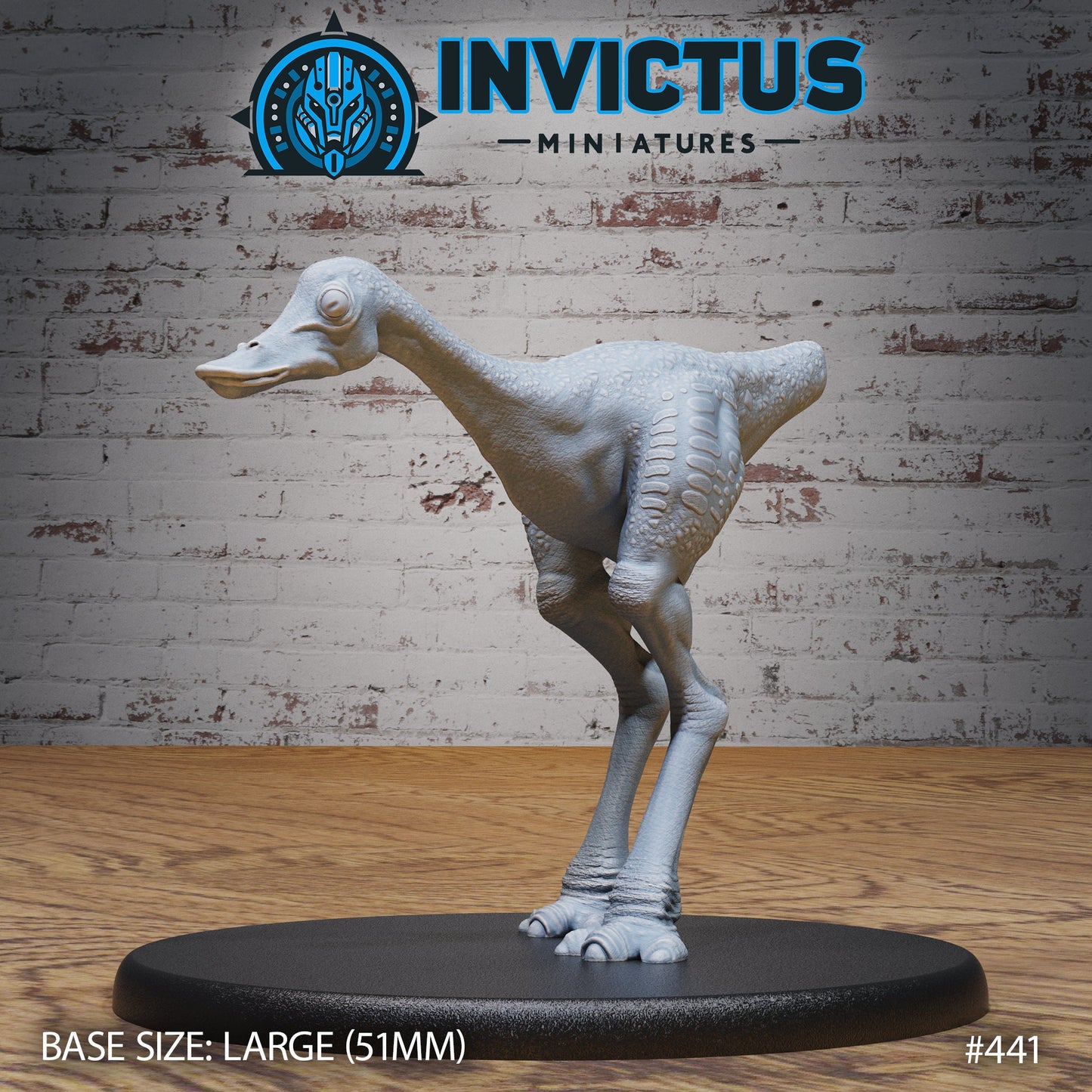 Alien Goose Dino - Wild (3 Variants Available) - Invictus Miniatures