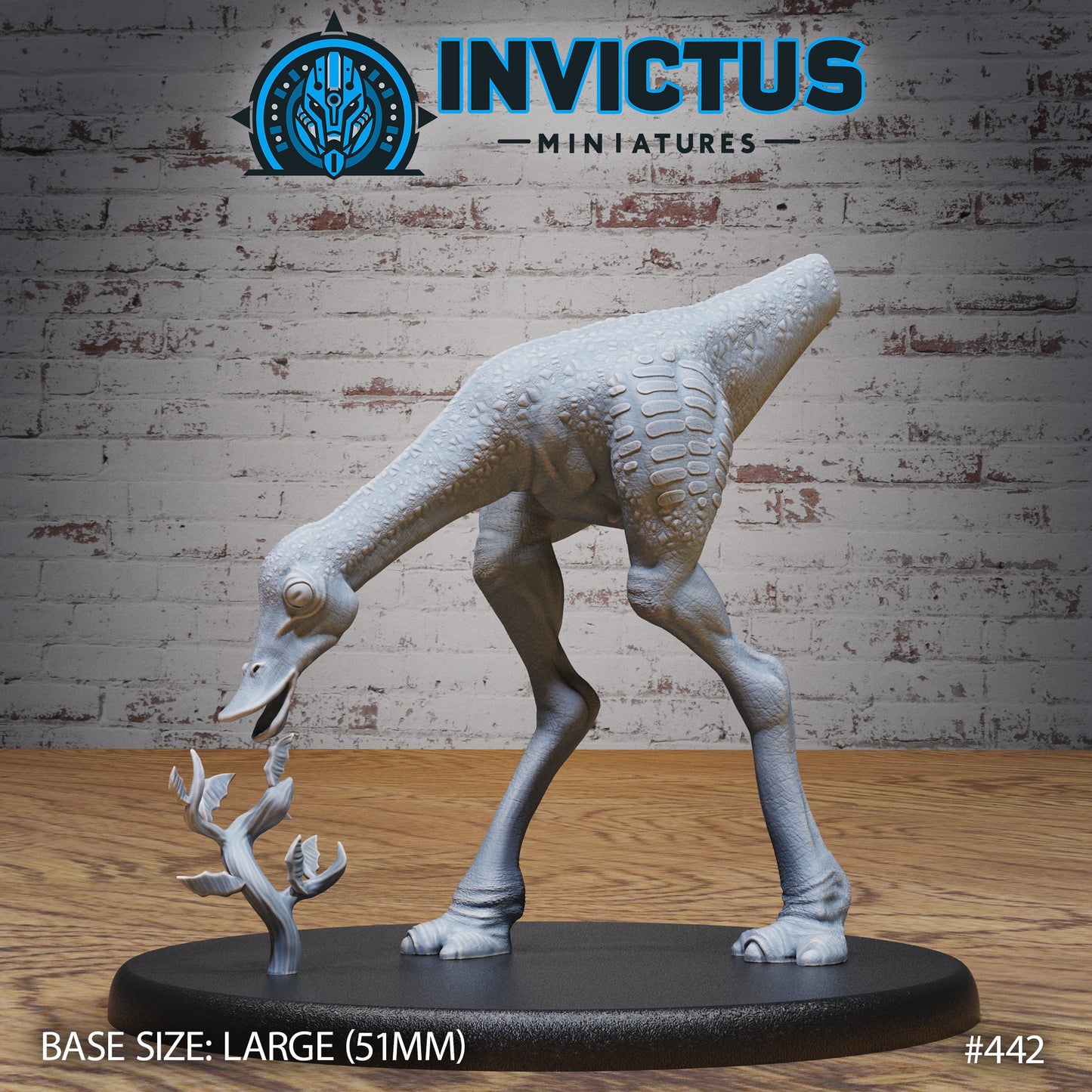 Alien Goose Dino - Wild (3 Variants Available) - Invictus Miniatures