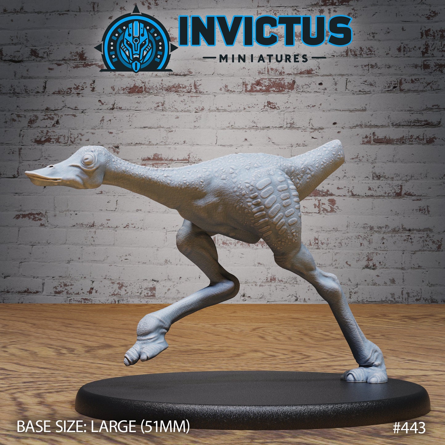 Alien Goose Dino - Wild (3 Variants Available) - Invictus Miniatures