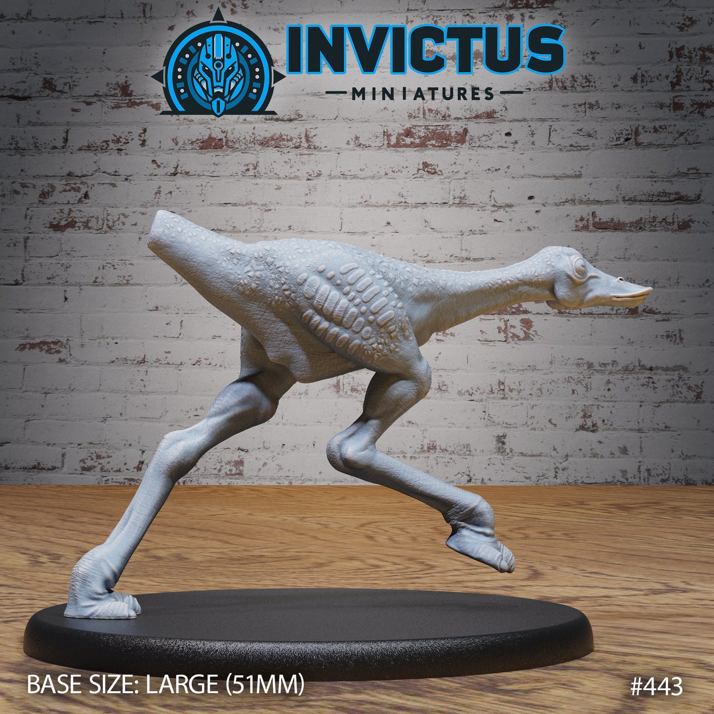 Alien Goose Dino - Wild (3 Variants Available) - Invictus Miniatures