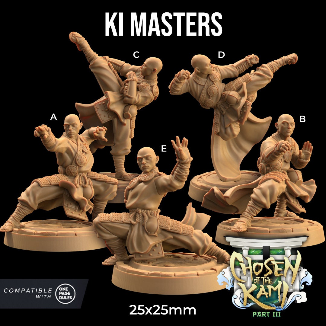 Ki Masters (5 Variants Available) - Dragon Trapper's Lodge