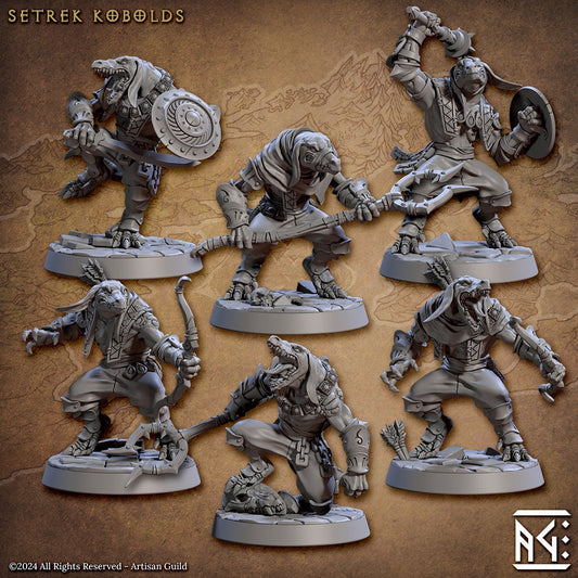 Setrek Kobolds (6 Variants Available) - Artisan Guild