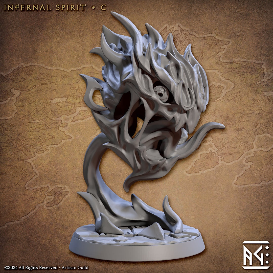 Infernal Spirits (4 Variants Available) - Artisan Guild